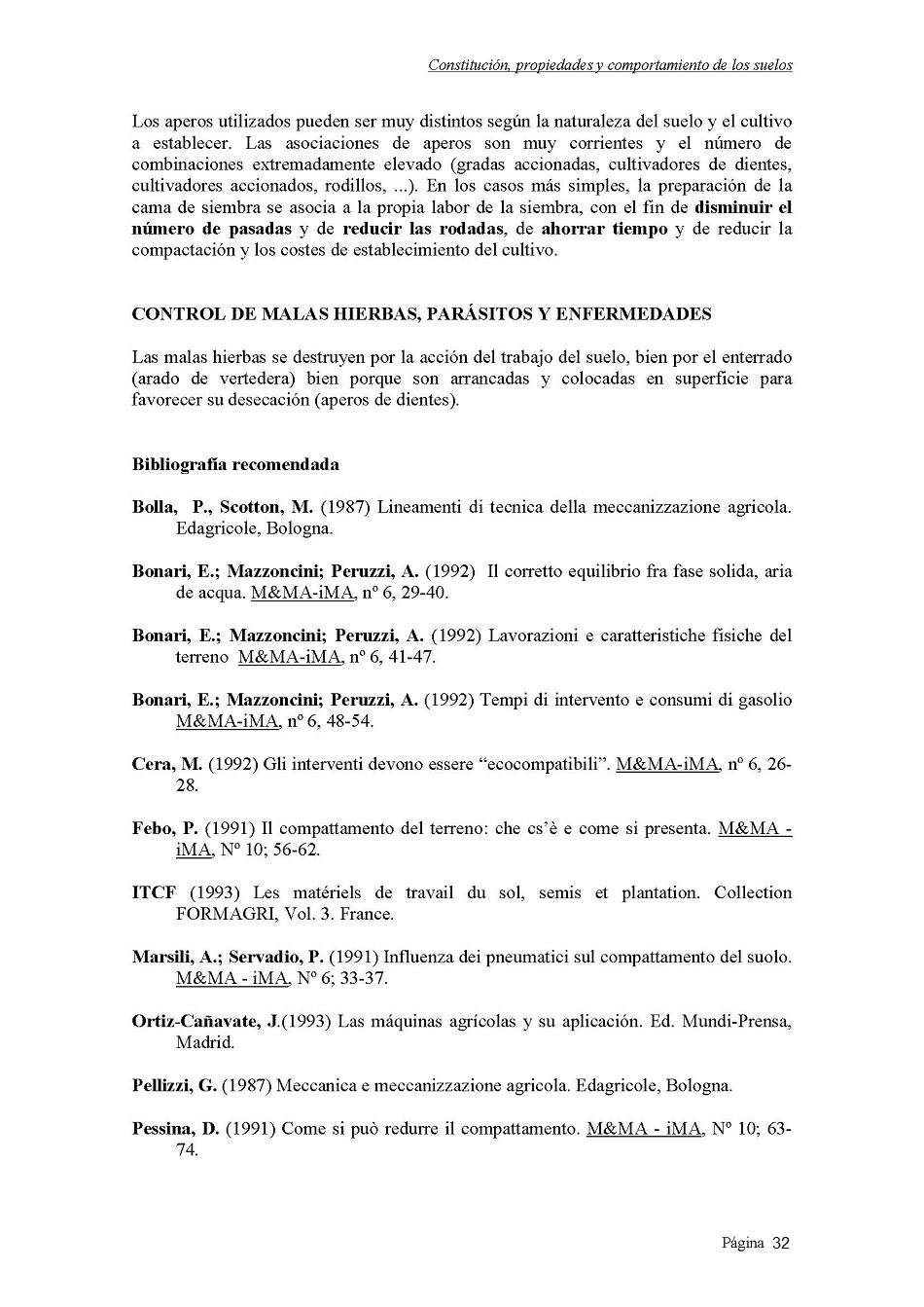 Estudio de los tractores y de maquinaria agrcola. Pgina 32