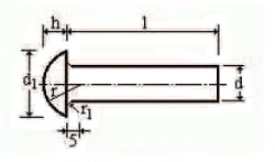 Roblones de cabeza esfrica