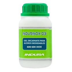Gel decapante para aceros inoxidables