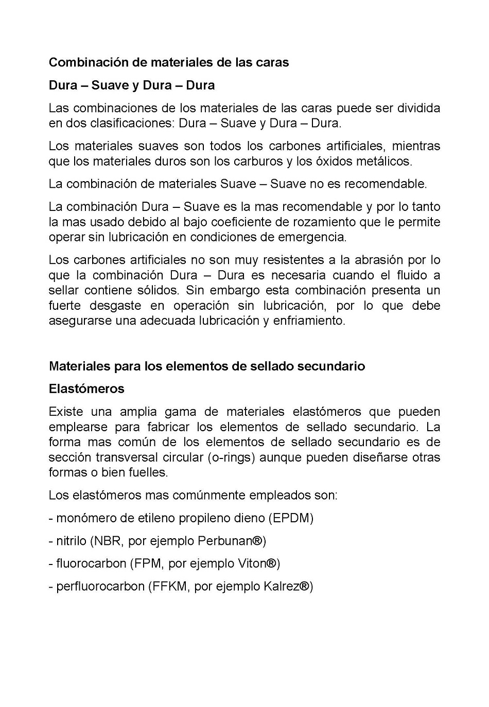 Sellado de equipos mecnicos rotatorios. Pgina 11