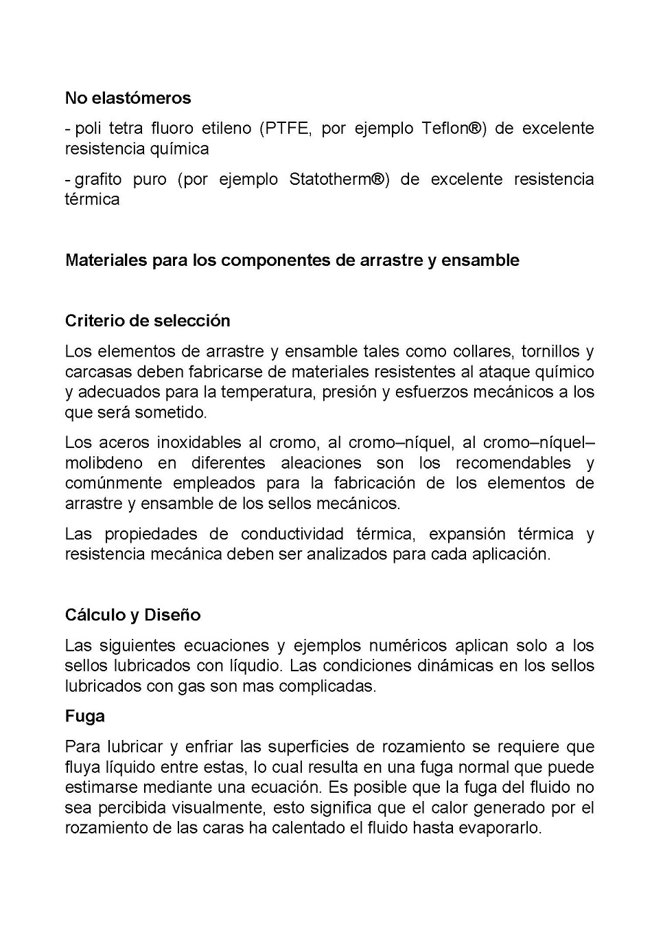 Sellado de equipos mecnicos rotatorios. Pgina 12