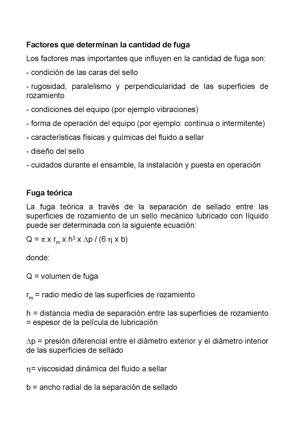 Sellado de equipos mecnicos rotatorios. Pgina 13