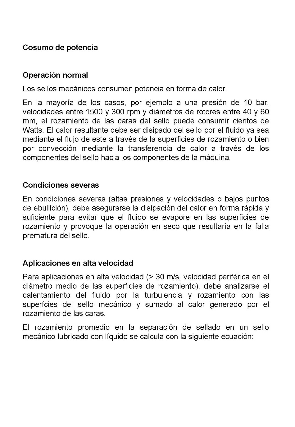 Sellado de equipos mecnicos rotatorios. Pgina 15