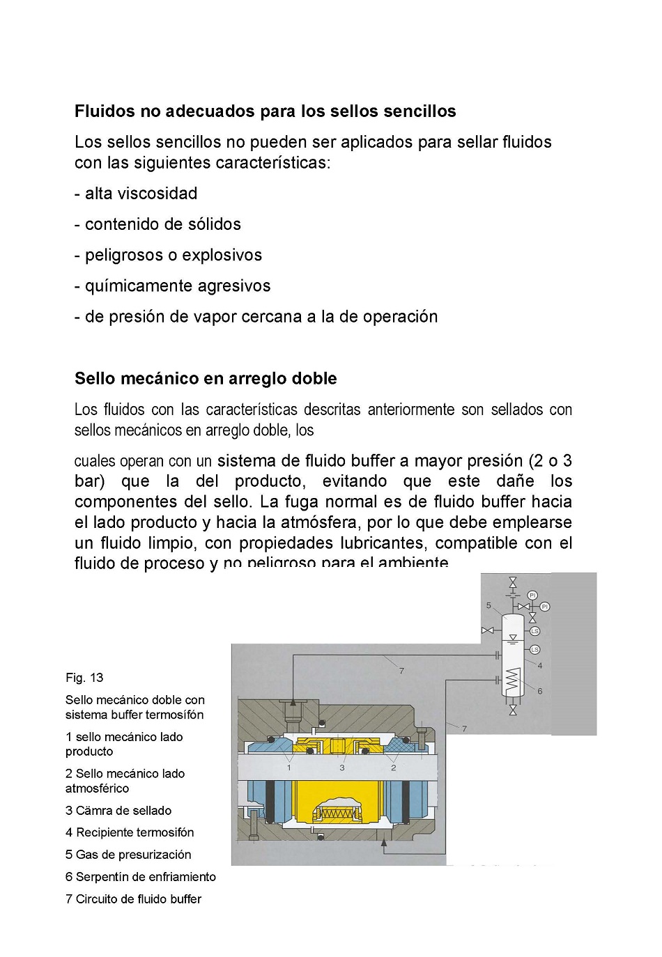 Sellado de equipos mecnicos rotatorios. Pgina 23