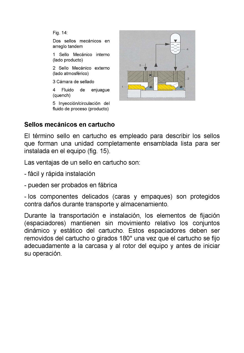 Sellado de equipos mecnicos rotatorios. Pgina 25