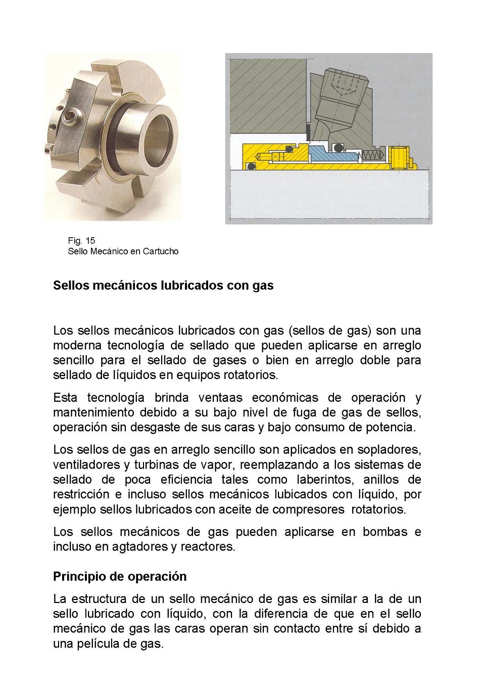 Sellado de equipos mecnicos rotatorios. Pgina 26