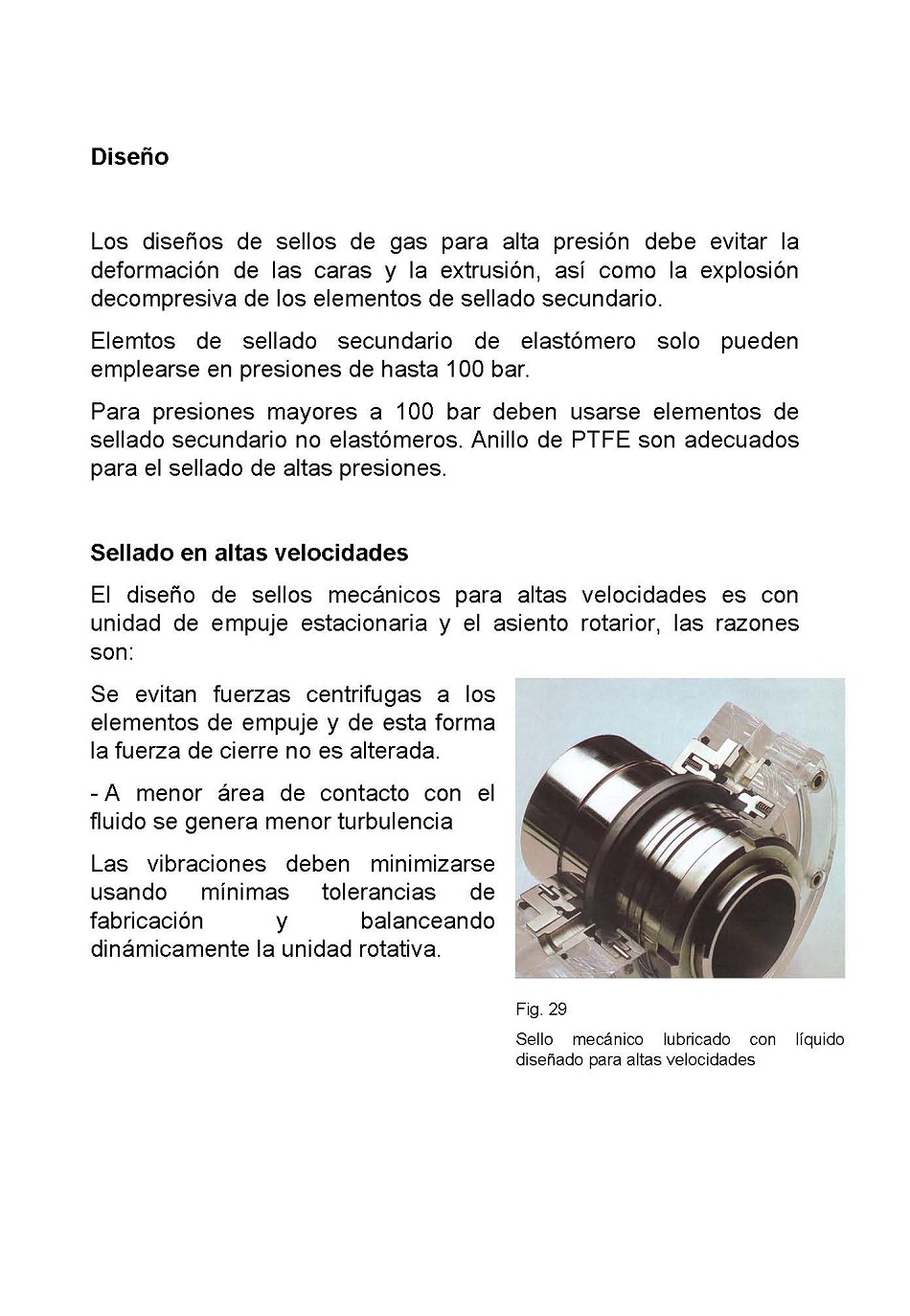 Sellado de equipos mecnicos rotatorios. Pgina 40