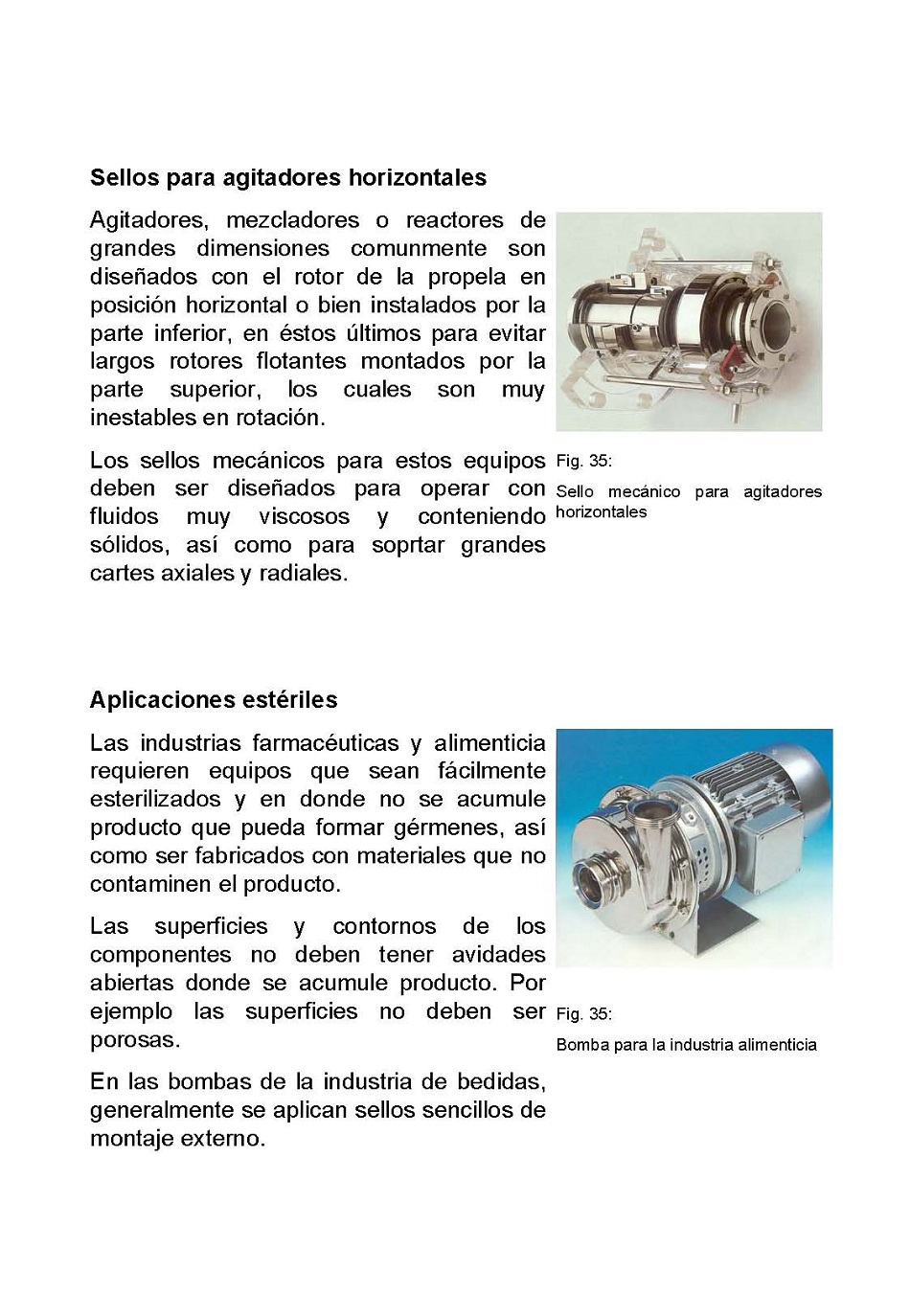 Sellado de equipos mecnicos rotatorios. Pgina 46
