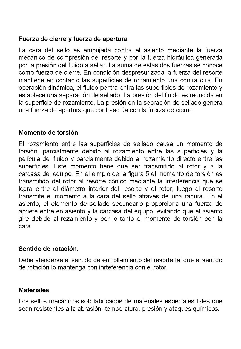 Sellado de equipos mecnicos rotatorios. Pgina 8