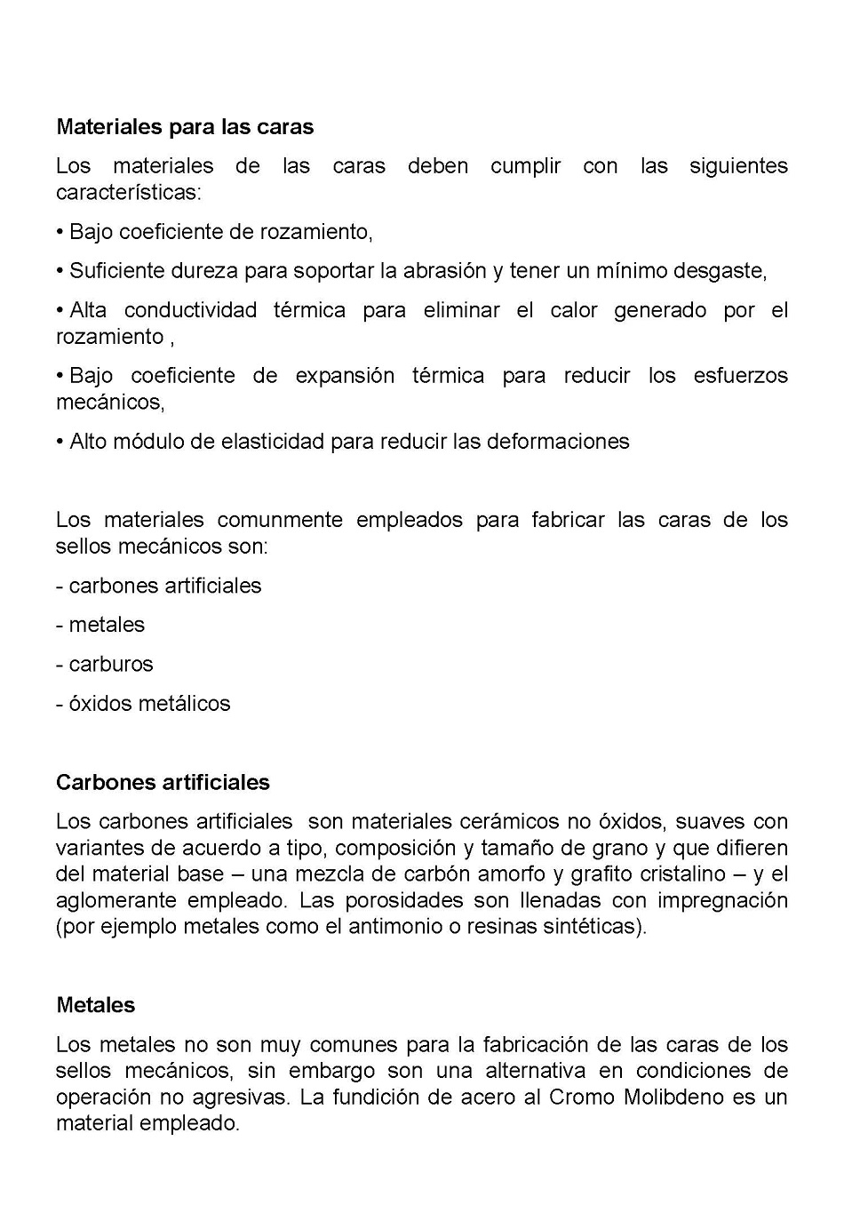 Sellado de equipos mecnicos rotatorios. Pgina 9