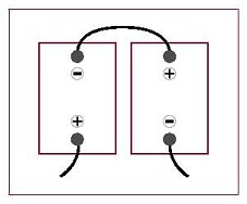 Conexin en serie de bateras