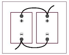 Conexin en paralelo de bateras