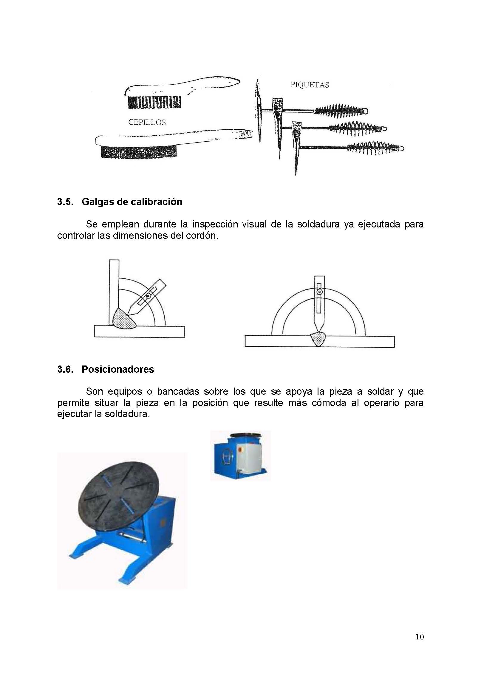Equipos y �tiles de la soldadura por arco el�ctrico