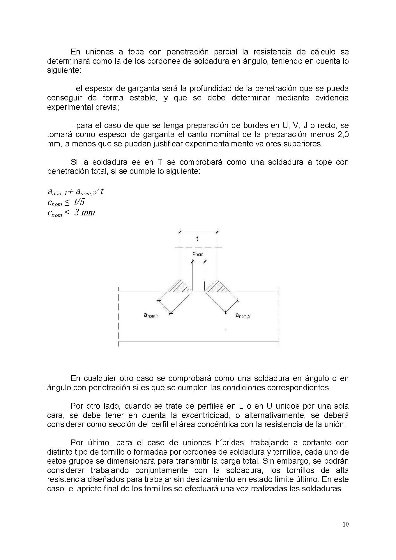 Clculo mecnico de las uniones soldadas