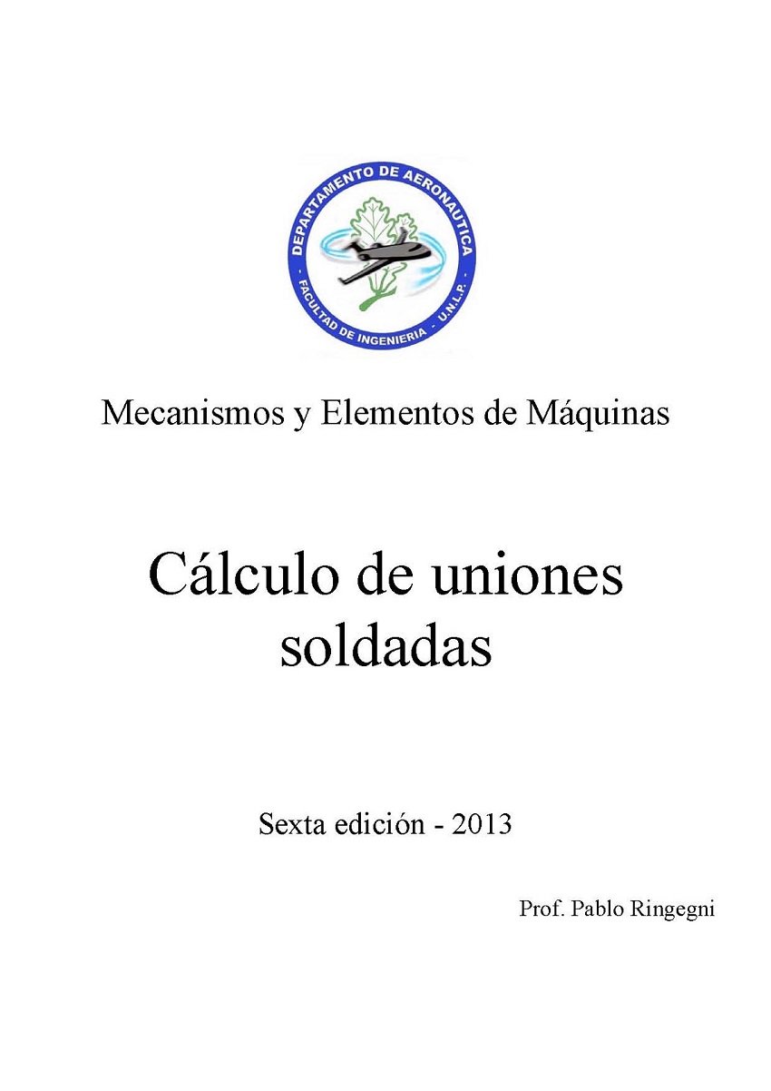 Clculo de uniones soldadas