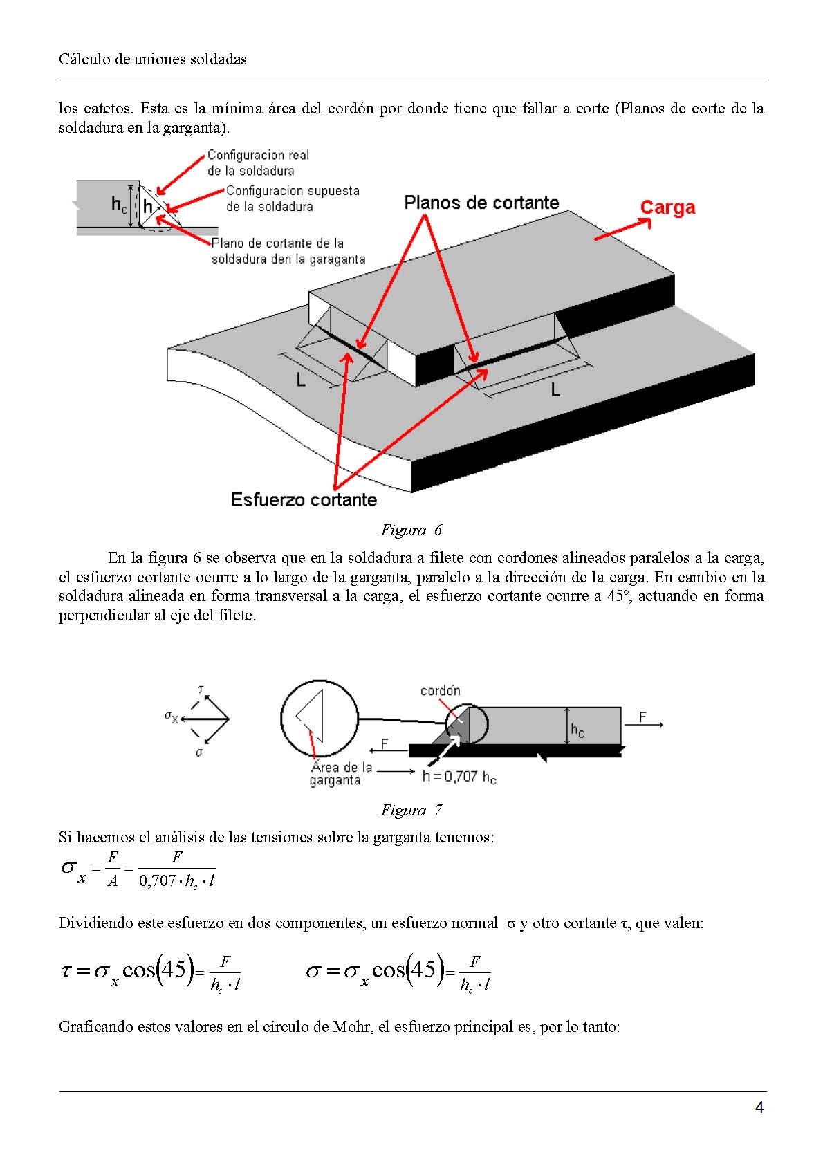 Clculo de uniones soldadas