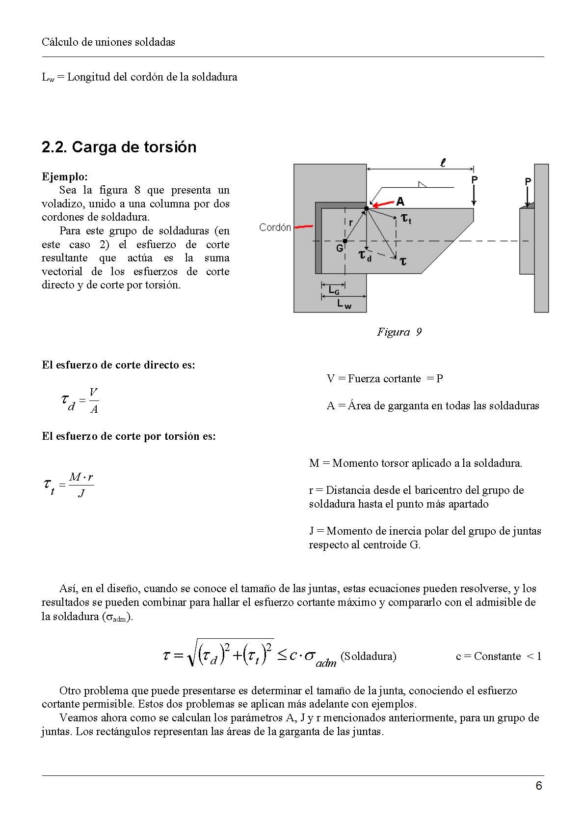 Clculo de uniones soldadas