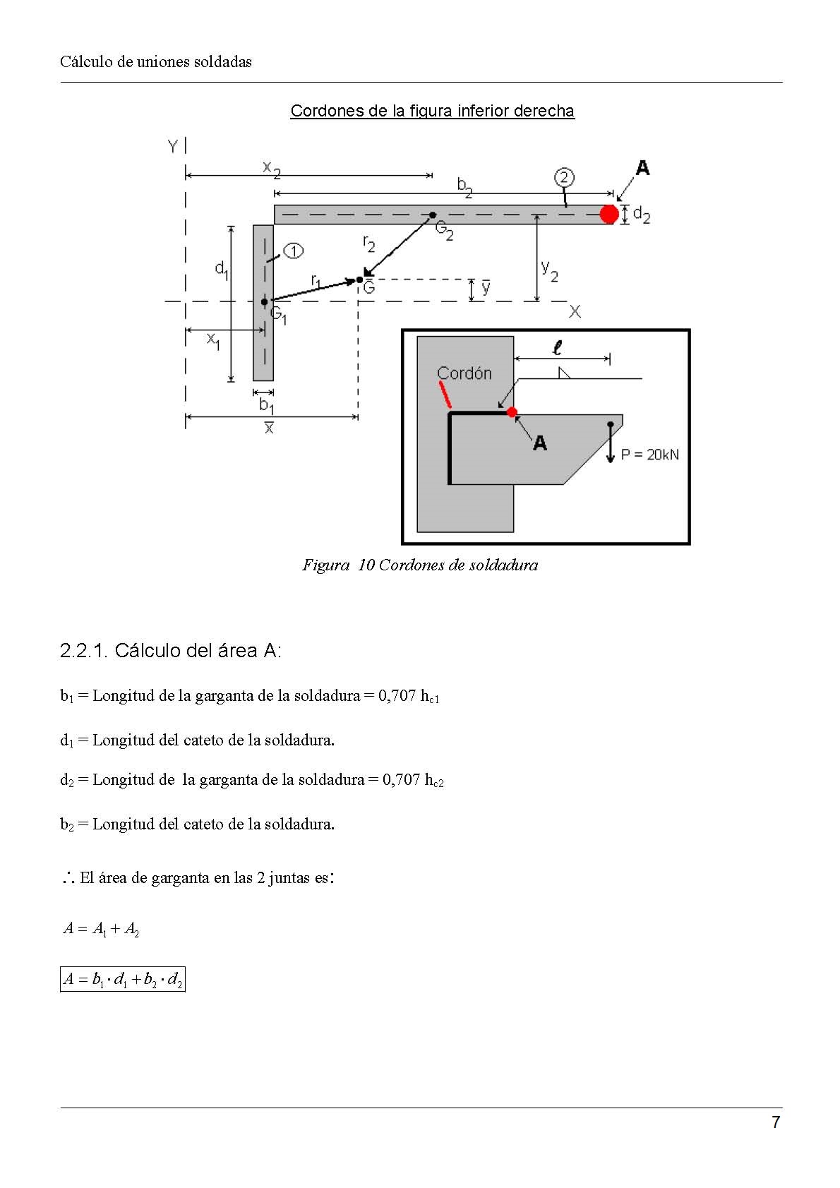 Clculo de uniones soldadas