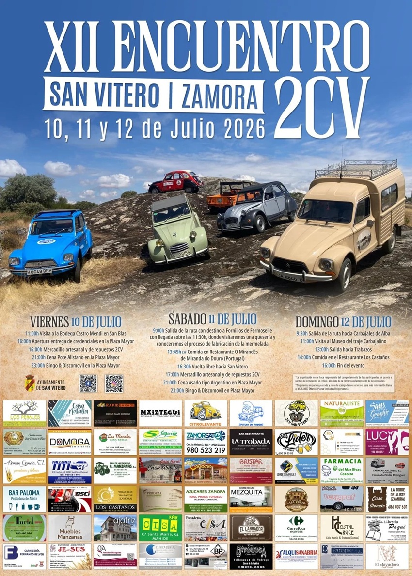 Cartel n� 015 de Eventos y Concentraciones de Veh�culos Cl�sicos