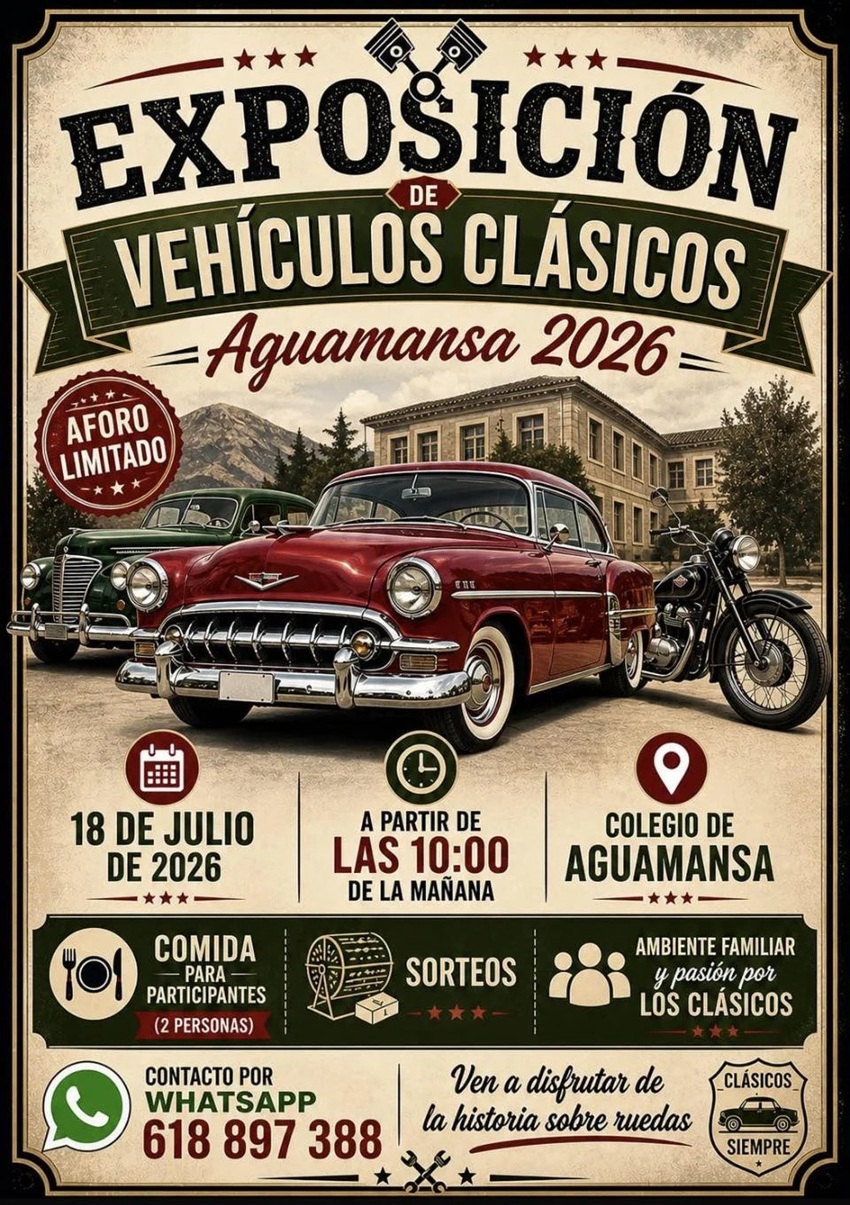 Cartel n� 016 de Eventos y Concentraciones de Veh�culos Cl�sicos