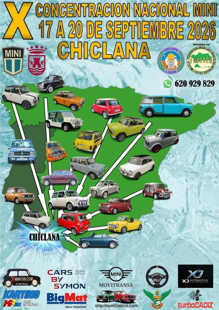 Cartel n� 025 de Eventos y Concentraciones de Veh�culos Cl�sicos